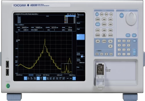 AQ6380 En Yüksek Performanslı Optik Spektrum Analizörü 1200 - 1650 nm