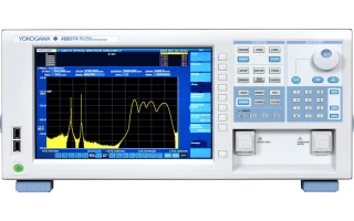 AQ6374 Geniş Kapsamlı Optik Spektrum Analizörü 350 – 1750 nm